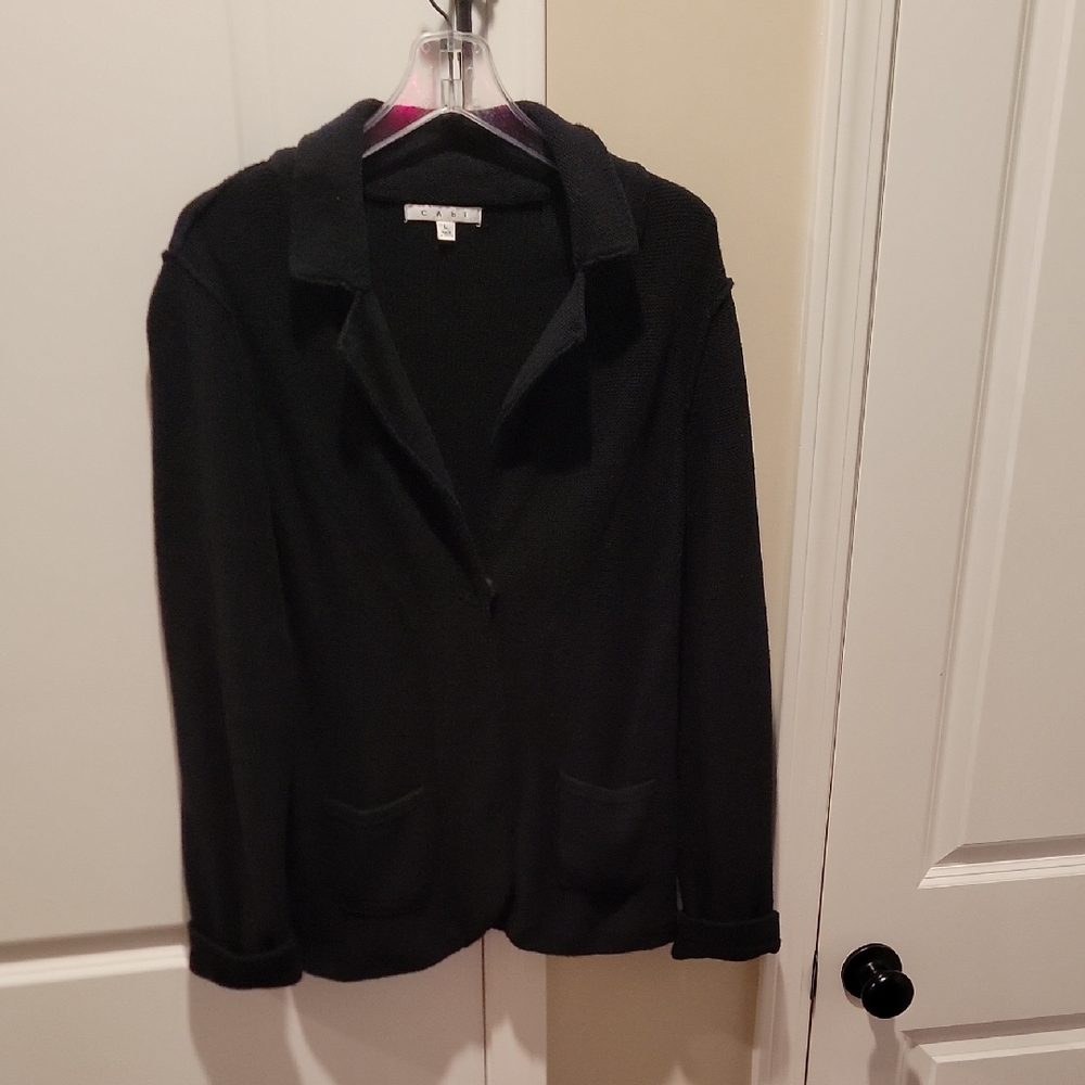 CAbi Black Sweater